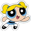 Powerpuff Girls Bubbles Sticker