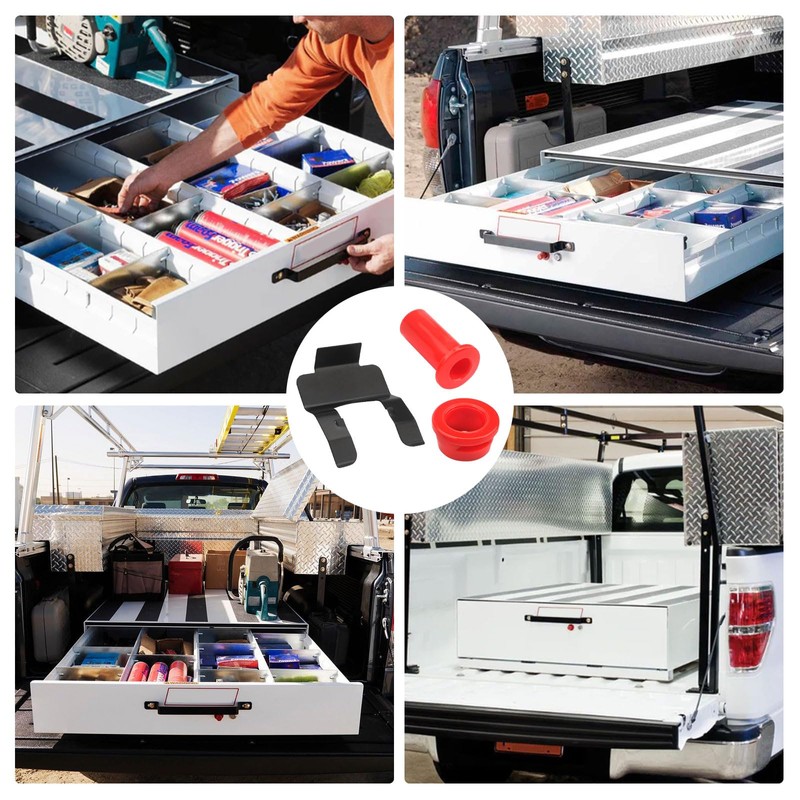 VIDABTE 70903 Pushbutton Assembly for Weather Guard, Universal Red PushButton