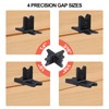 12 Pcs Deck Board Spacer Kit - 4 Thicknesses (1/16",