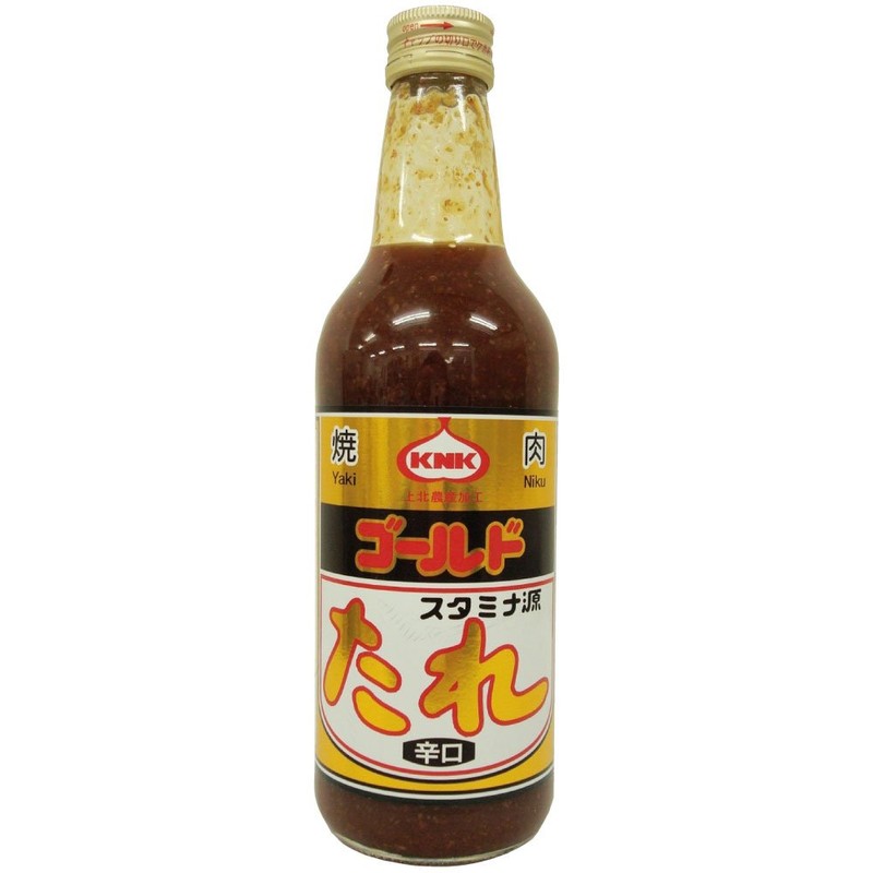 KNK Kamikita Agricultural Processing Stamina Sauce Gold, Sweet, Medium Spicy,
