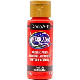 Deco Art Americana Acrylic Paint 2oz-Tiger Lily