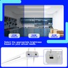 hykolity 4FT LED Shop Light with Reflector,5500LM,3 Power Level&3CCT