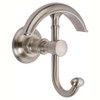 Ginger 4811/SN Eavon Double Towel Robe Hook, Satin Nickel