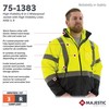 Majestic 75-1383/L High Visibility Yellow 8-in-1 Waterproof Jacket, Large