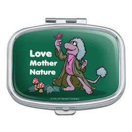 Mokey Love Mother Nature Fraggle Rock Rectangle Pill Case Trinket Gift Box