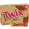 Twix Chocolate & Caramel Cookie Candy Bar, Share Size, 3.02