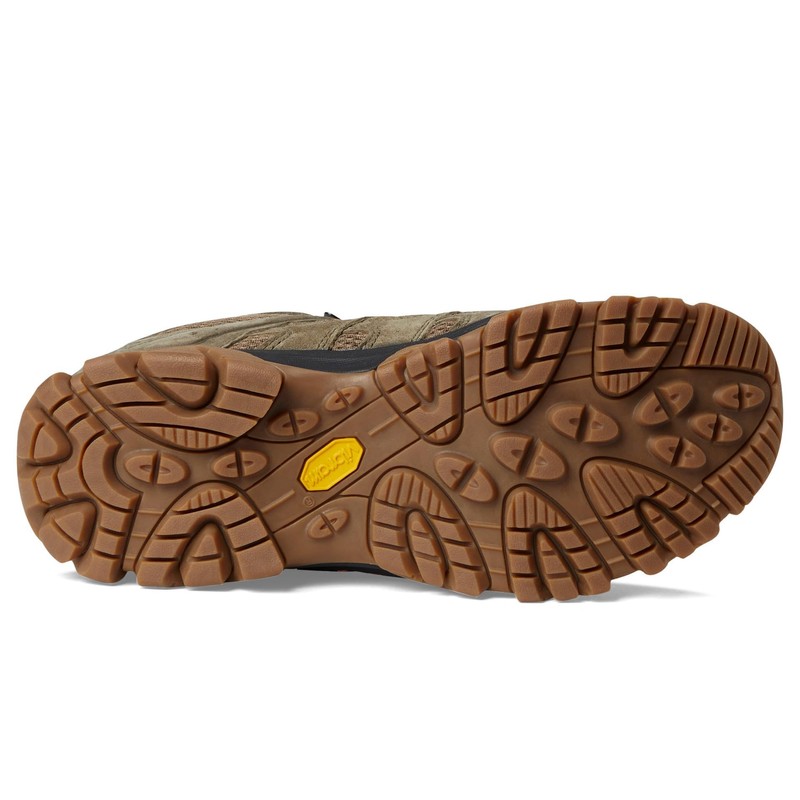 Merrell Men's Moab 3 Mid Waterproof Hiking Boot, New Olive/Gum,