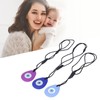 3pcs Drop Shaped Baby Teething Toy Soft Portable Silicone Infant