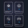 Mobile Triggers Mobile Game Controller Shooter Sensitive Controller Joysticks Aim