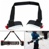 One Piece Elastic Ski Bands Velcro Strap Nylon Soft Snowboard
