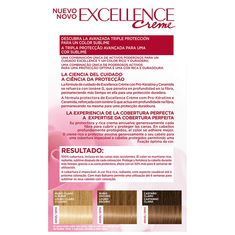 L'Oréal Paris 'Oréal Paris Excellence Creme Dye Triple Protection No.