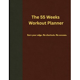 The 55 weeks workout planner