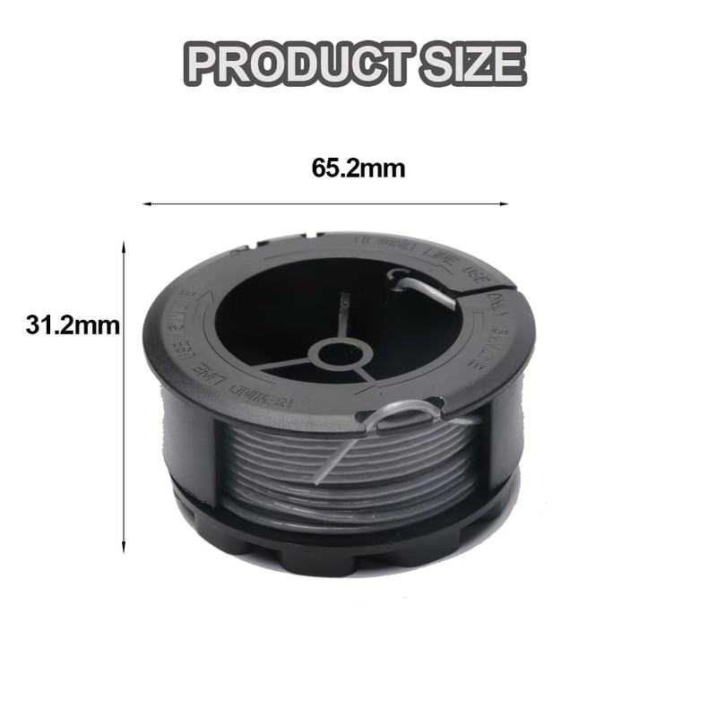 Replacement Thread Spool, Grass Trimmer Thread Spool, Suitable for Bosch