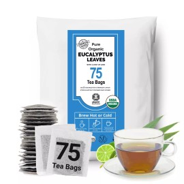 Akshit All Natural  Tea Bags, Herbal Tea, Caffeine Free. - Eucalyptus Teabags