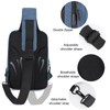 ecosmile Messenger Bag Sling Bag Crossbody Shoulder Bag for Men
