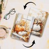 Pugwak Rustic Fall Floral Pumpkin Journal Notebook - Autumn Maple