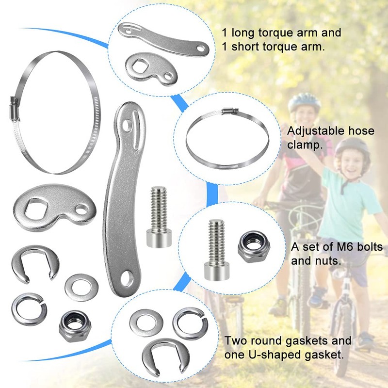 SNAGAROG Torque Arm Set, Electric Bicycle Torque Arm Universal Torque