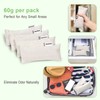 12 Pack Bamboo Charcoal Shoe Deodorizer Bags，Shoe Odor Eliminator,Charcoal Air
