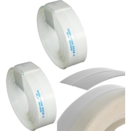 Self-Stick V-Seal Window Door Weatherstrip White Seal Gaps 7/8 x 17' (3)