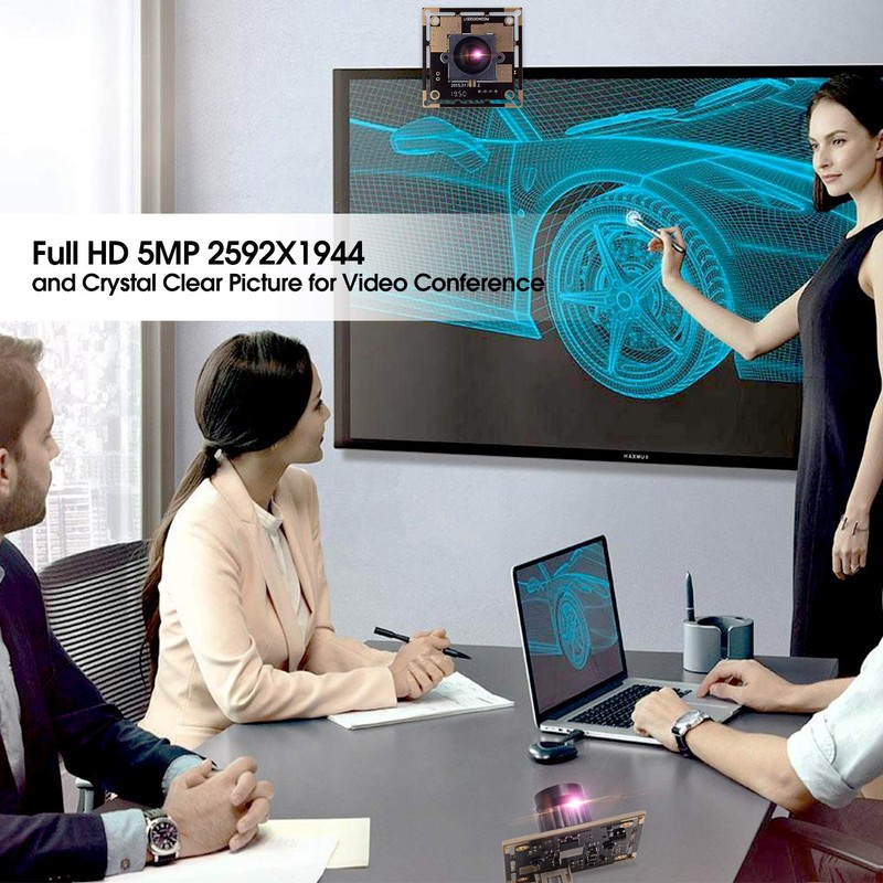 Camera USB 5MP USB Camera Module HD 2592X1944 Webcam with