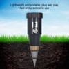 Handheld Soil Tester Portable Soil Moisture PH Meter Plug and