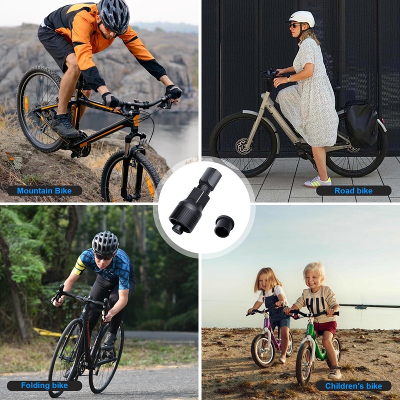 Fuaynlk Bicycle Crank Puller for Square Taper and Splined Crank