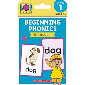 Bob Books - Beginning Phonics Flashcards | Phonics, Ages 4 and up, Kindergarten (Stage 1: Starting to Read)