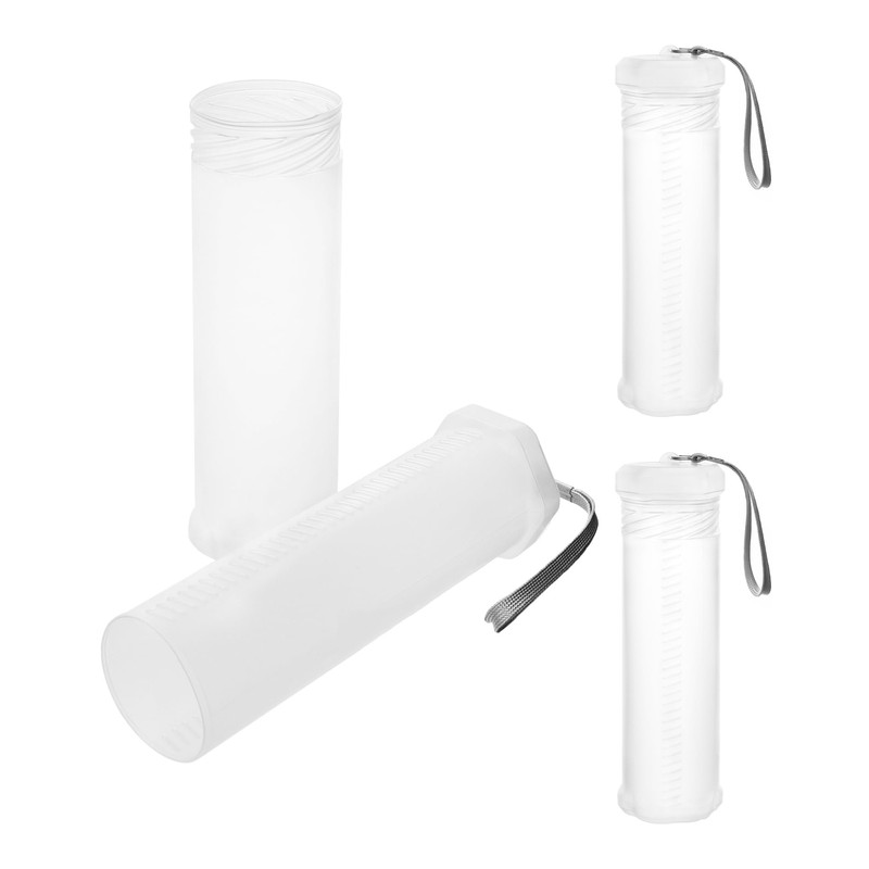 QWORK Extendable Artist Storage Tube - Durable Plastic, 4 Pack
