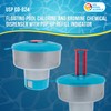 U.S. Pool Supply Pool Chlorine Floater Dispenser with Pop-Up Refill
