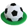 PerFest Soccer Hat - Black & White Soccer Pattern with