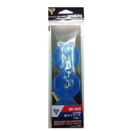Gamakatsu Rig Winding WIP Rewind Spool 50 × 50mm 3 Pieces Blue GM1899