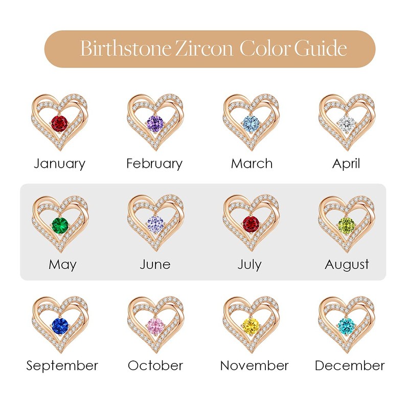 CDE Forever Love Heart Women Earrings 925 Sterling Silver Rose