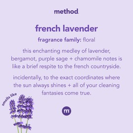 Method Foaming Hand Soap, French Lavender, 10 Ounce (Pack of 3)