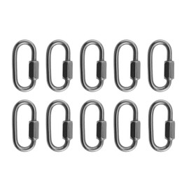 10 Pieces Stainless Steel 316 Quick Link 3/16" (5mm) Marine Grade