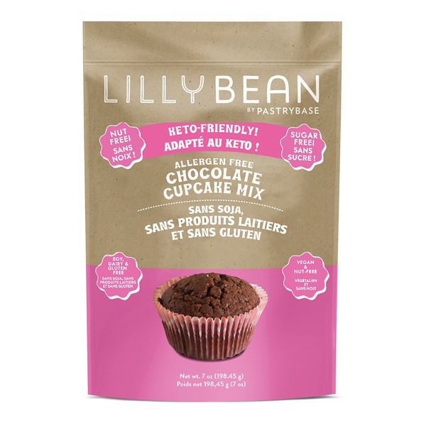 Lilly Bean Keto Cupcake Mix Chocolate 198.45g