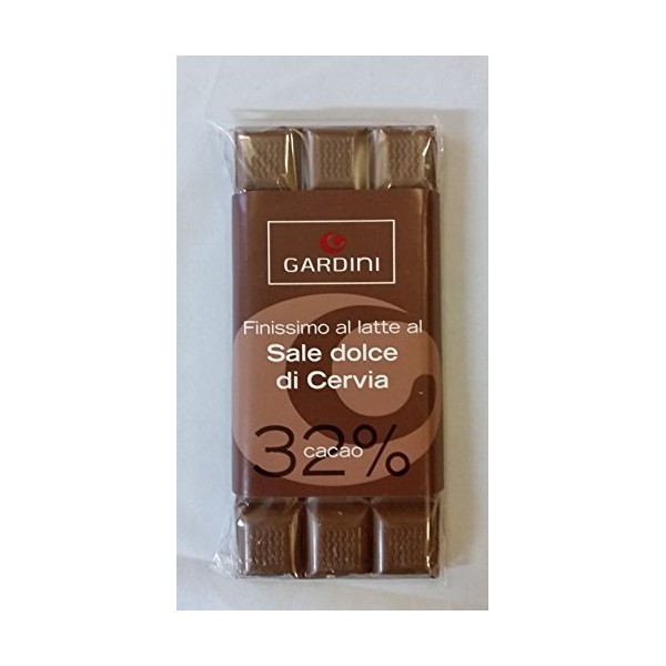 Gardini extrafine salted milk chocolate 2 pack Italy