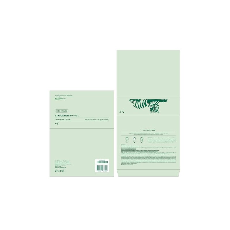 Cica Reti-A Mask by Vt Cosmetic for Women - 30