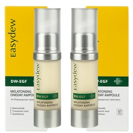 Easydew DW-EGF Melatoning One Day Spot Ampoule 15mlx2 / 이지듀 DW-EGF 멜라토닝 원데이 기미앰플 15mlx2개