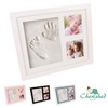 Cherished Baby Handprint and Footprint Photo Frame Clay Kit with