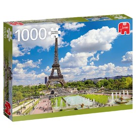 Premium Collection 18847 Eiffel Tower in Summer 1000 Piece Jigsaw Puzzle, Multi
