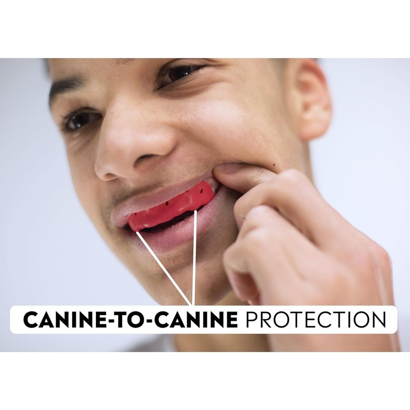 SISU Mouthguards Unisex's White GO Snow, One Size, S16-GO-SW-1