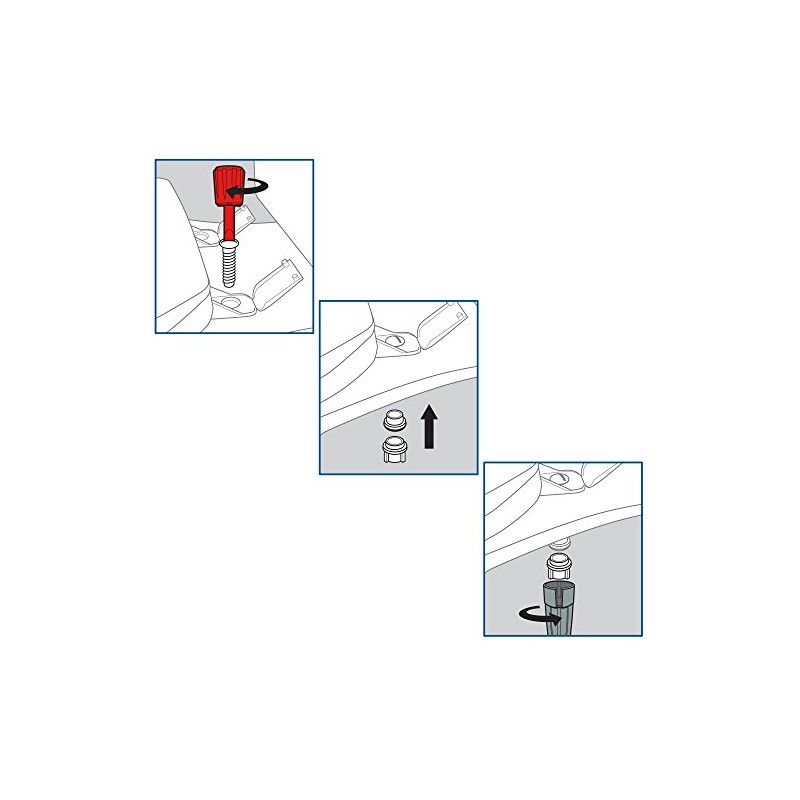 Ginsey All-in-One Toilet Seat Tightening Kit