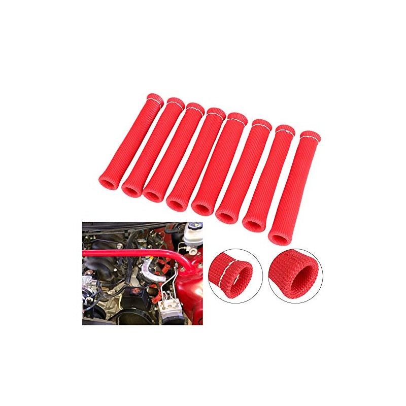 Tbest Protector Termico De Cable Bujias,Protector de Bujía de 1600
