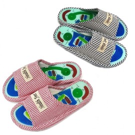 Unisex Acupressure Foot Massage Slippers Women's Size 2ea