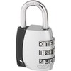 ABUS 179323 9345 Combination Lock 155/30SB/F, 30 mm, Silver