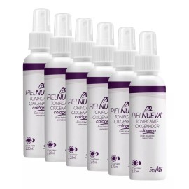 Ser Más Kit 6 Tonificante Oxigenador Hialurónico Colágeno Agua Rosas