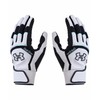 UA Yard Pro Batting Gloves 6001314 (100) White Black Iridescent