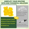 Mullein Gummies for Lungs, 2000 MG(50:1 Extract) Mullein Leaf Extract