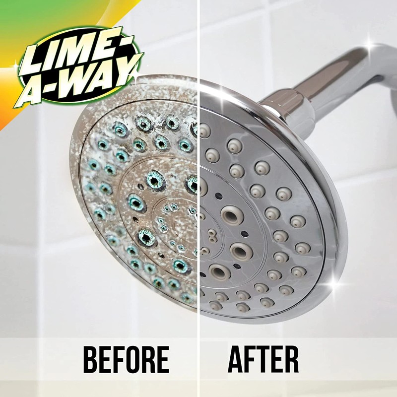 Lime-A-Way Bathroom Cleaner, 32 Fl Oz Bottle, Removes Lime Calcium