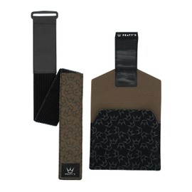 Peaty's Holdfast Trail Tool Wrap - Super Secure, No Slip or Rattle, Modular Design, Waterproof, Storage Frame Bag with Zip Pouch Pocket, Fits Anywhere, for MTB Road Gravel Ebike Mountain Bike - Earth